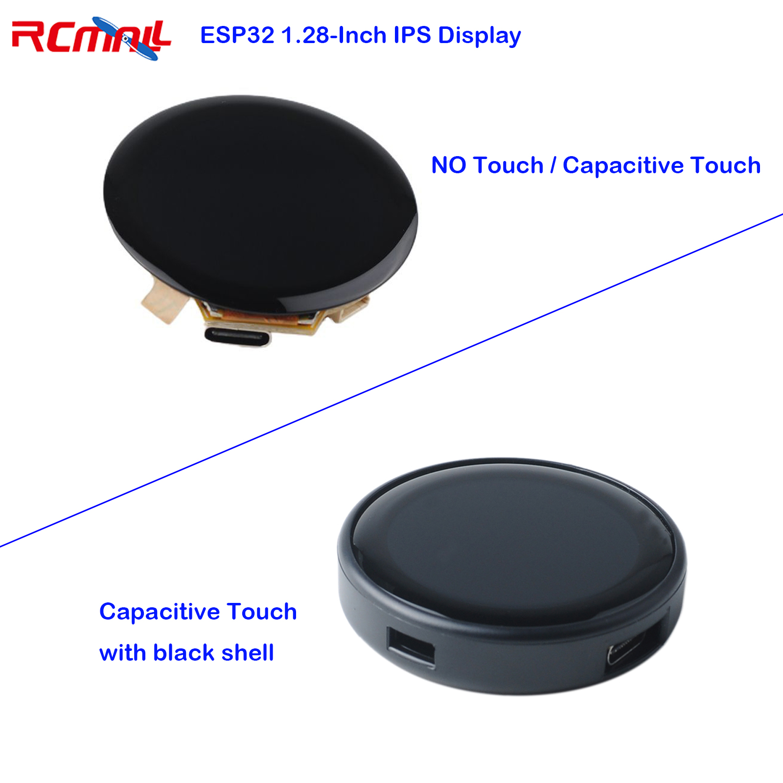 Smart Home Features - Écran tactile ESP32 1.28 pouces ESP32-C3