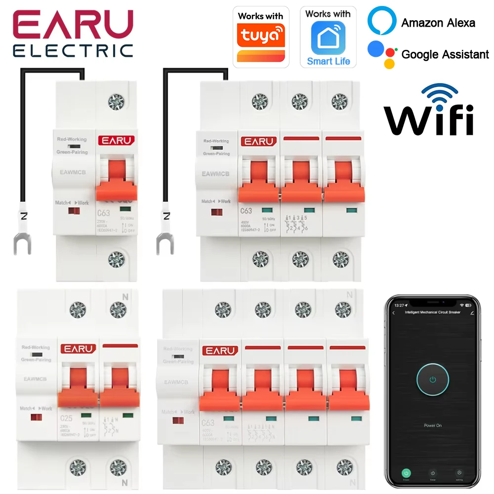Smart Home Demo Kit - 1P 2P 3P 4P TUYA APP