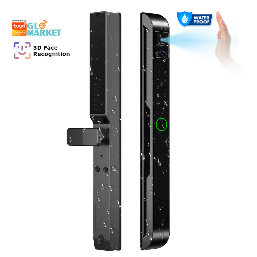 Smart Door Lock - Serrure de porte intelligente Glomarket Slim,