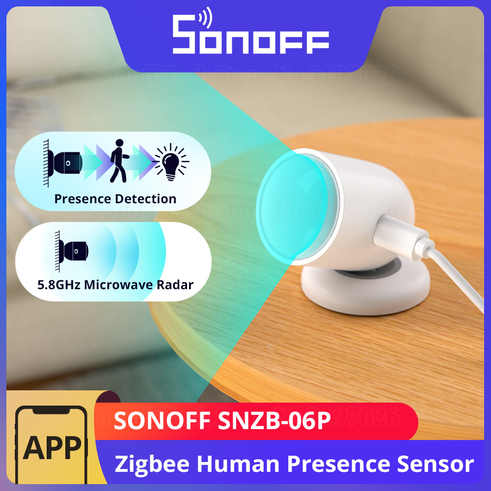 Smart Home Retrofit - SONOFF SNZB-06P Zigbee capteur de présence