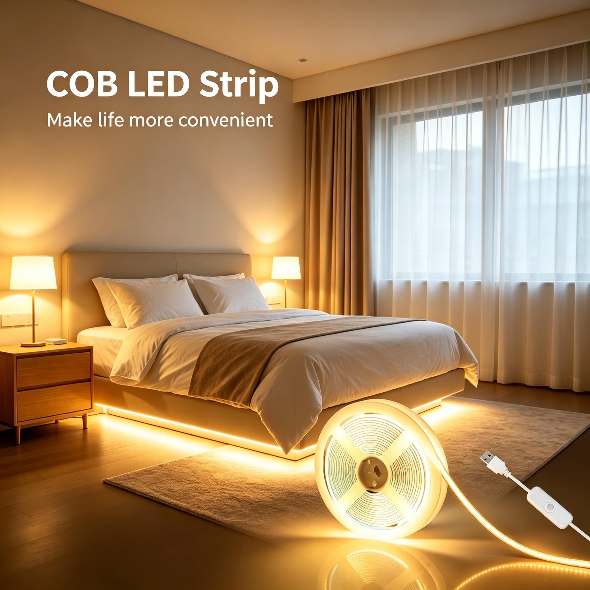 Smart Home Retrofit - Bande lumineuse LED flexible avec interface