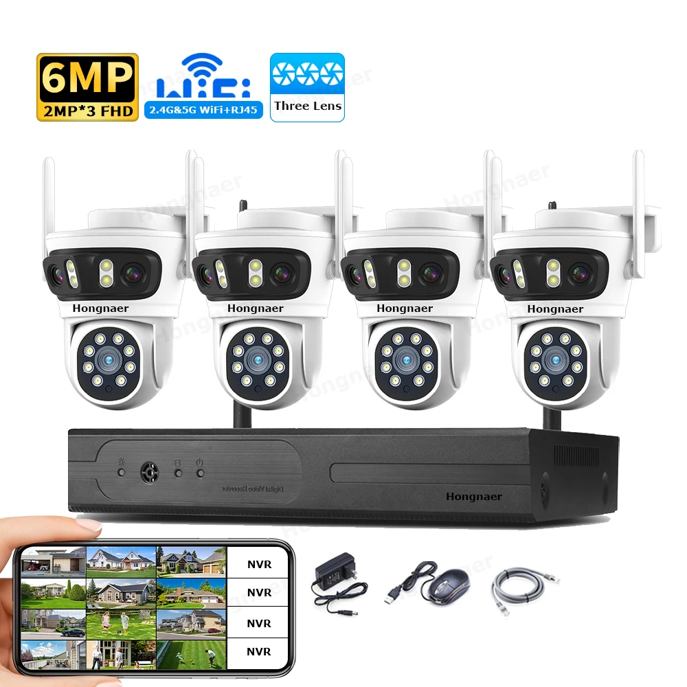 Security Ip Camera - Kit Système de Caméras de Surveillance