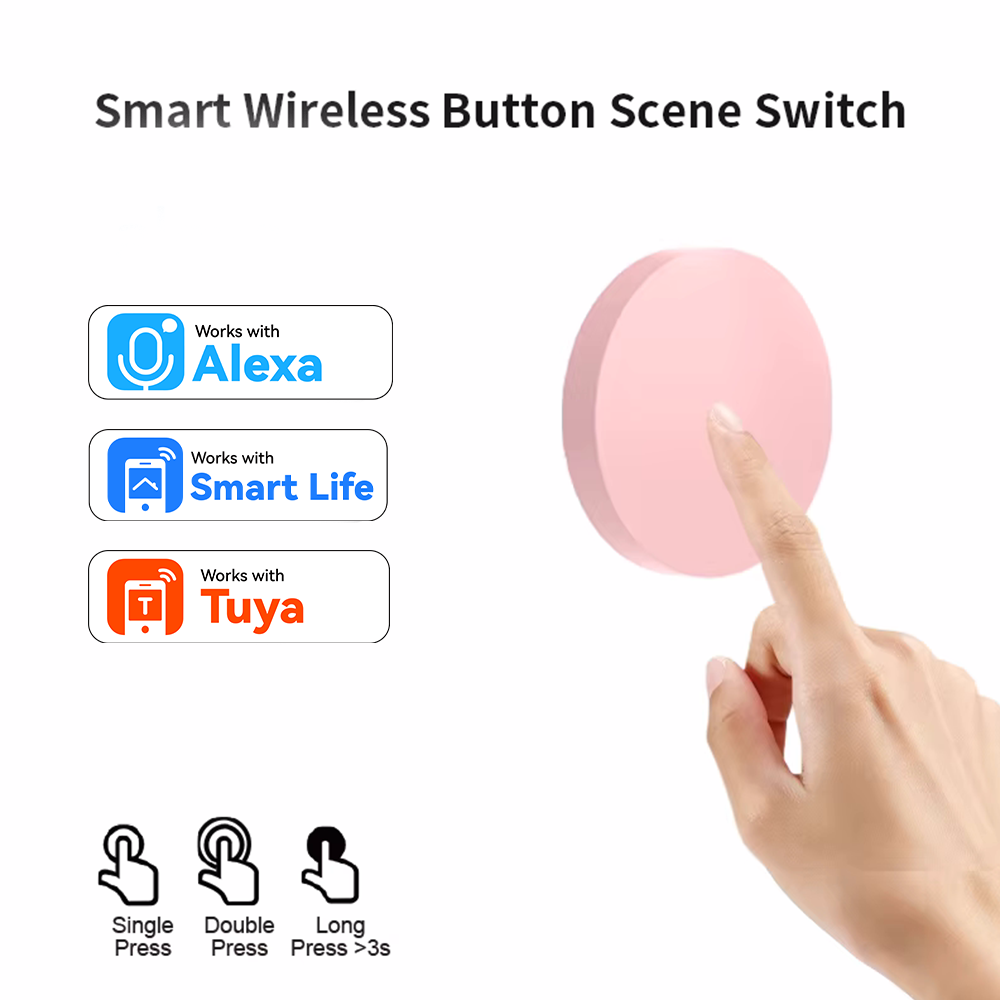 Smart Home Features - Bouton intelligent sans fil ZigBee pour
