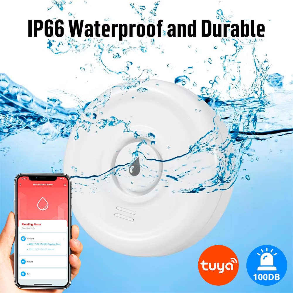 Smart Home Ikea - Détecteur de fuite d'eau WiFi intelligent