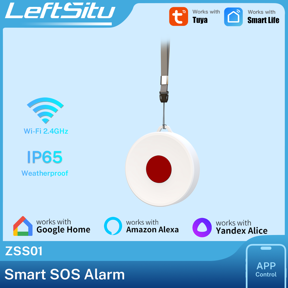 Tuya Smart Switch - Bouton intelligent Tuya ZigBee IP65, interrupteur