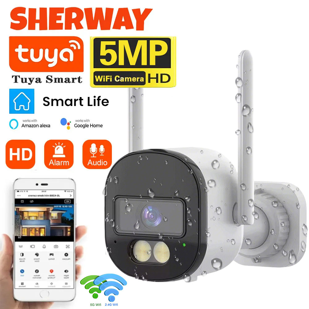 Smart Home Battery Camera Ezviz - Caméra de sécurité IP extérieure Tuya
