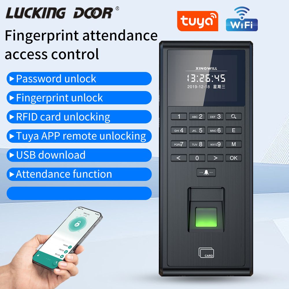 Smart Door Lock - Tuya Smart Biometric Fingerprint Heroes, Time