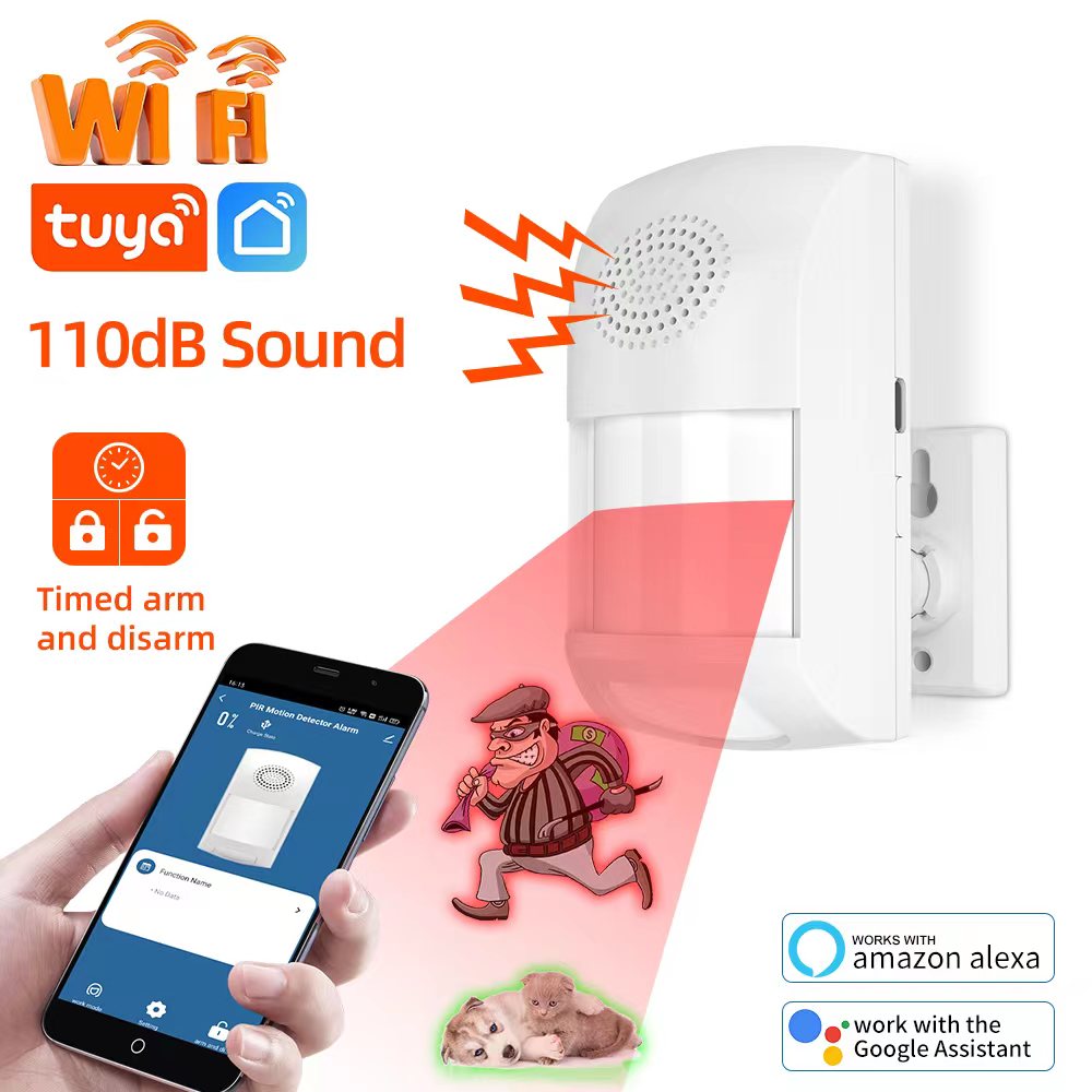 Smart Home Ir - Tuya WiFi maison intelligente capteur d'alarme
