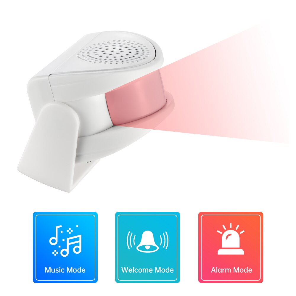 Wireless Door Sensor - FUERS-Sonnette de porte intelligente sans fil,