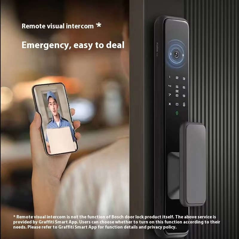 Smart Door Lock - Serrure Intelligente Entièrement Automatique EL600Vf avec