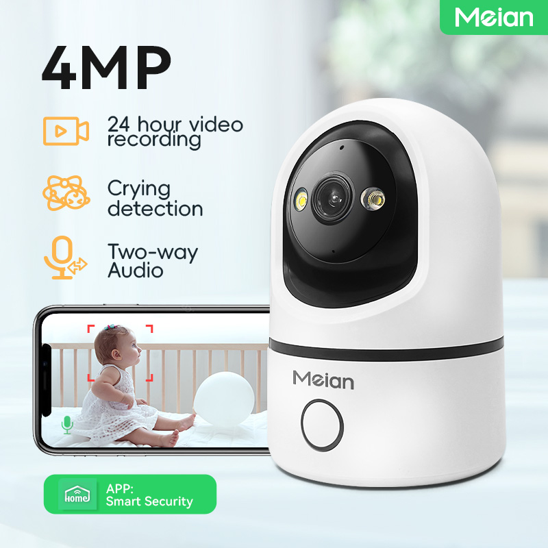 Smart Home Battery Camera Ezviz - 4MP HD 5G WiFi PTZ caméra
