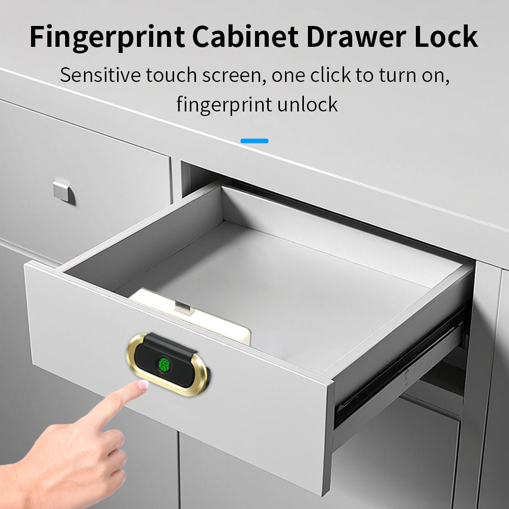 Smart Door Lock - Serrure biométrique à empreintes digitales, antivol,