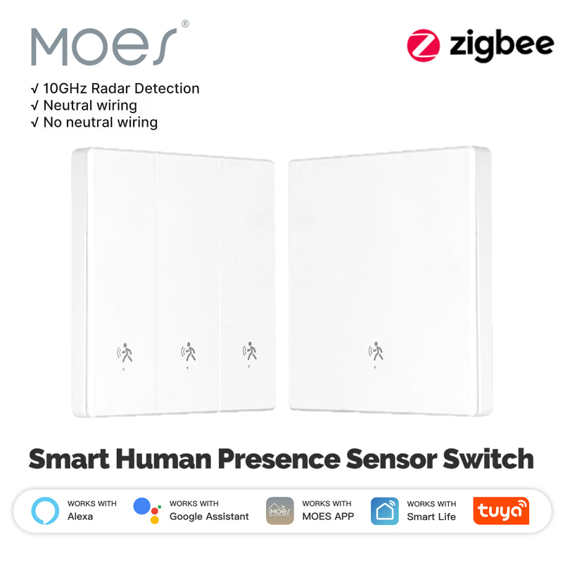 Smart Home Retrofit - Interrupteur mural intelligent MOES Tuya ZigBee