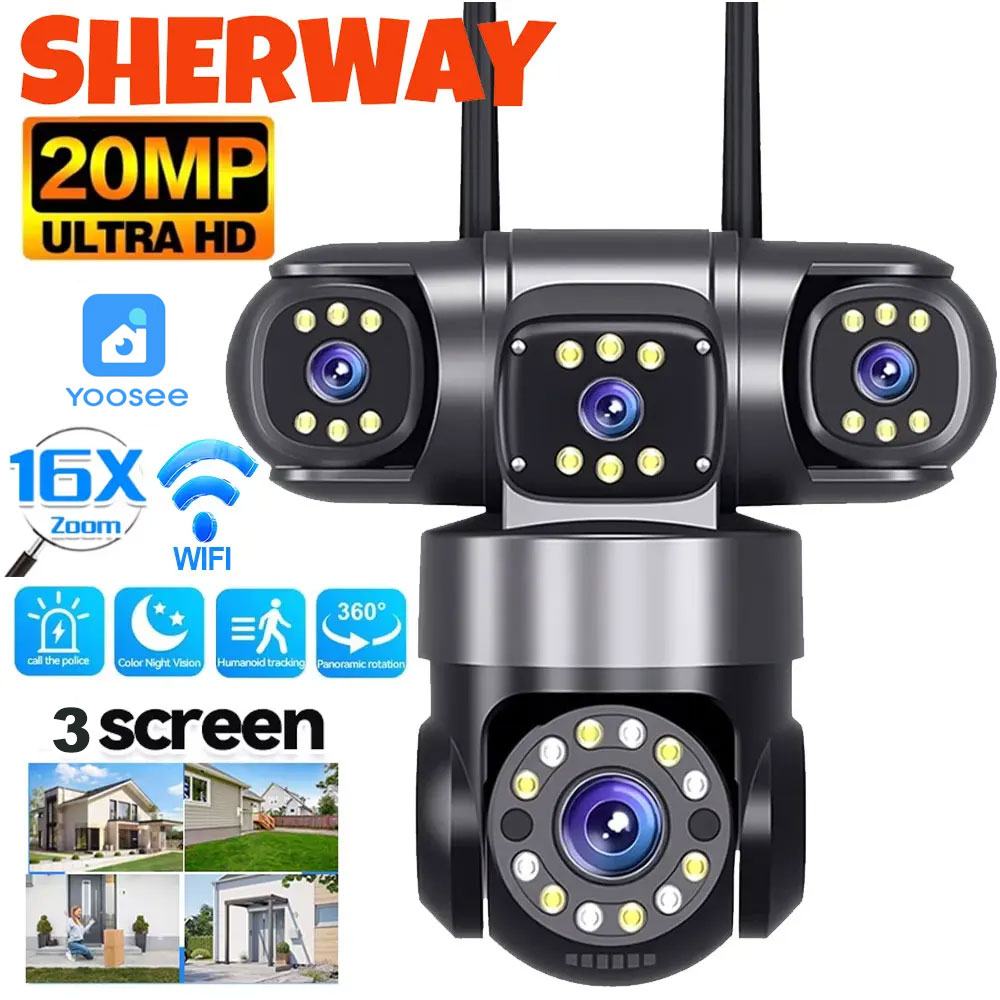 Smart Home Battery Camera Ezviz - Caméra de sécurité extérieure WiFi 10K