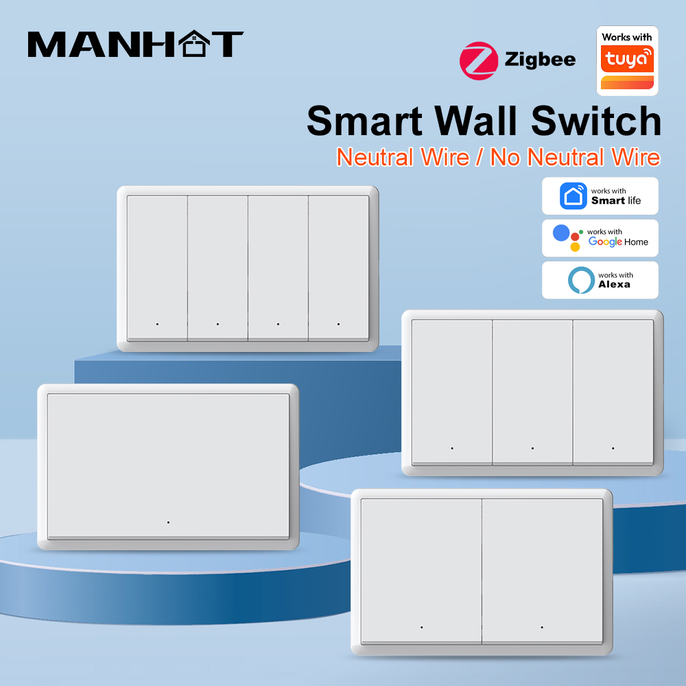 Smart Home Ikea - Interrupteur intelligent MANHOT ZigBee3.0 sans fil