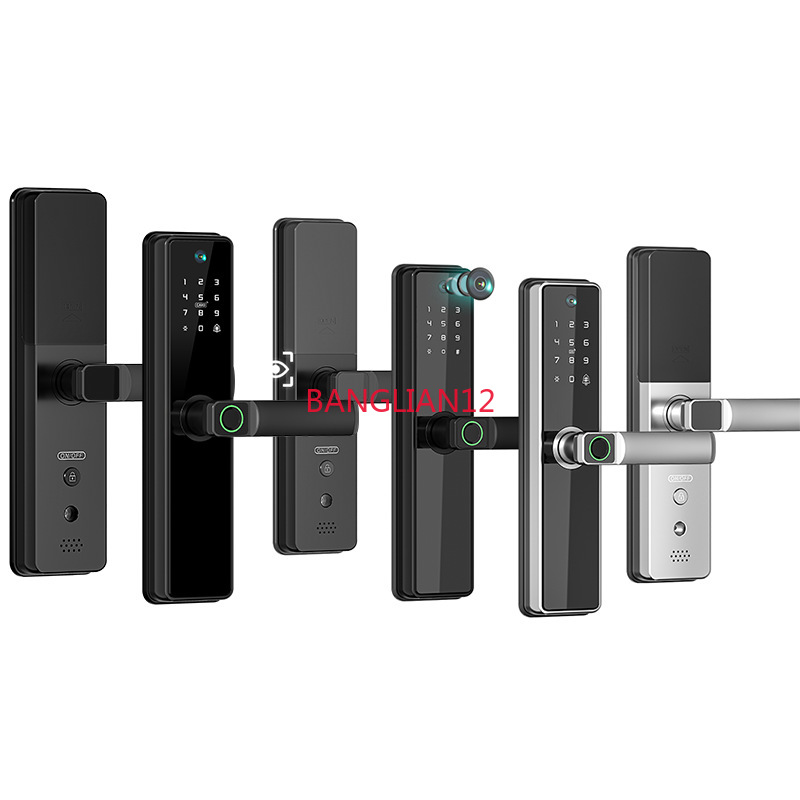 Smart Door Lock - Nouvelle serrure de porte antivol semi-automatique,