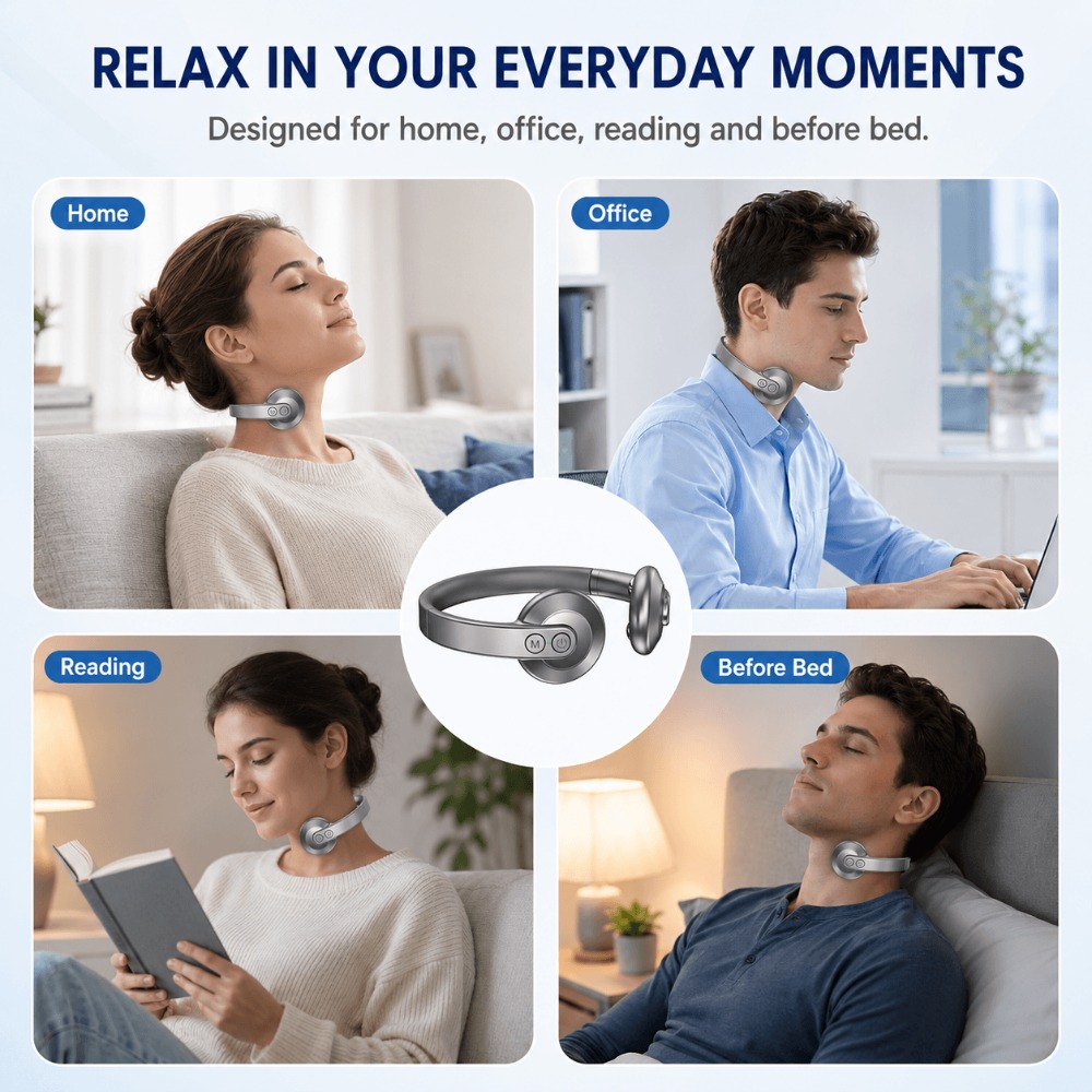 Masseur de cou intelligent pou - Smart Home Features avis et prix