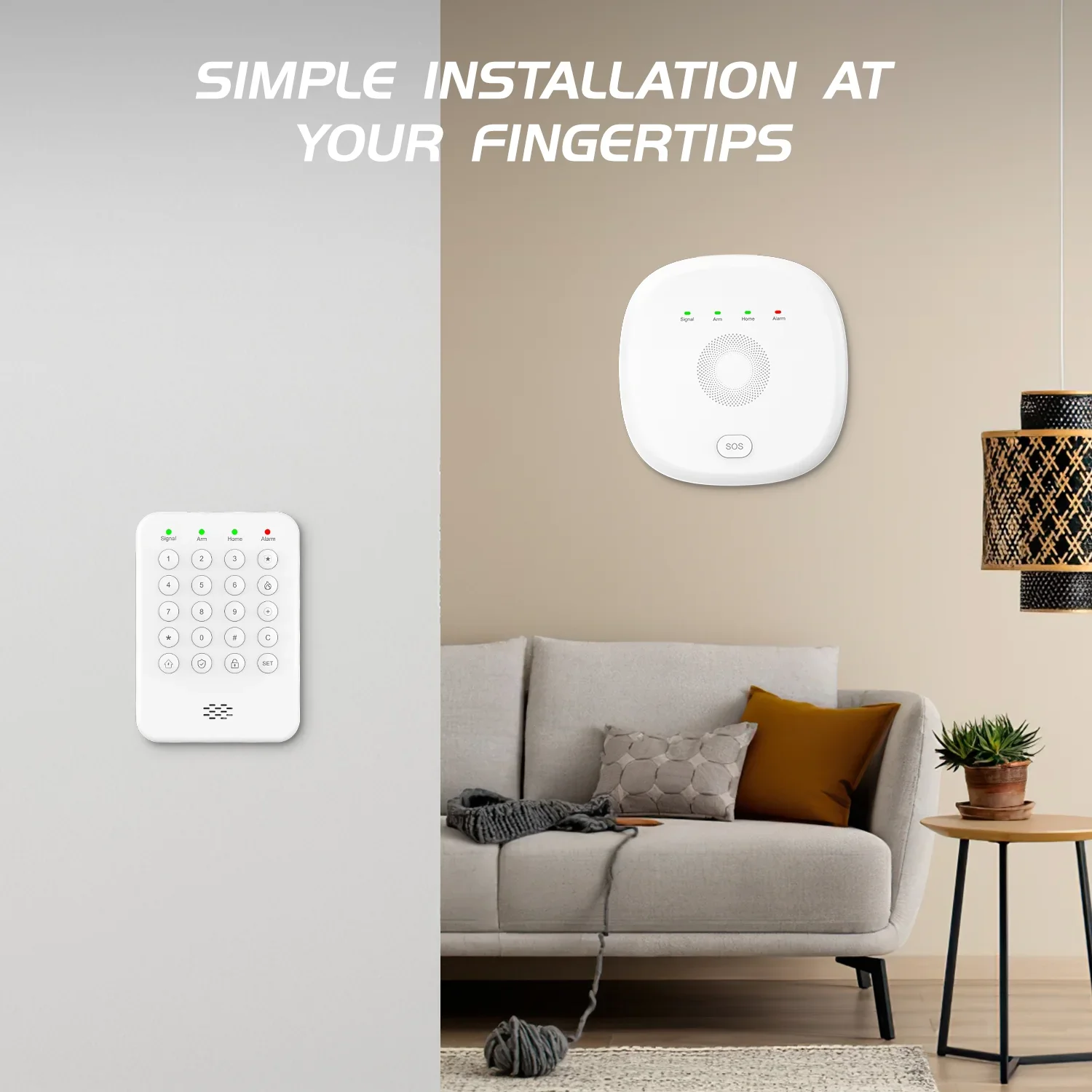 Système d'alarme sans fil WiFi - Smart Home Demo Kit avis et prix
