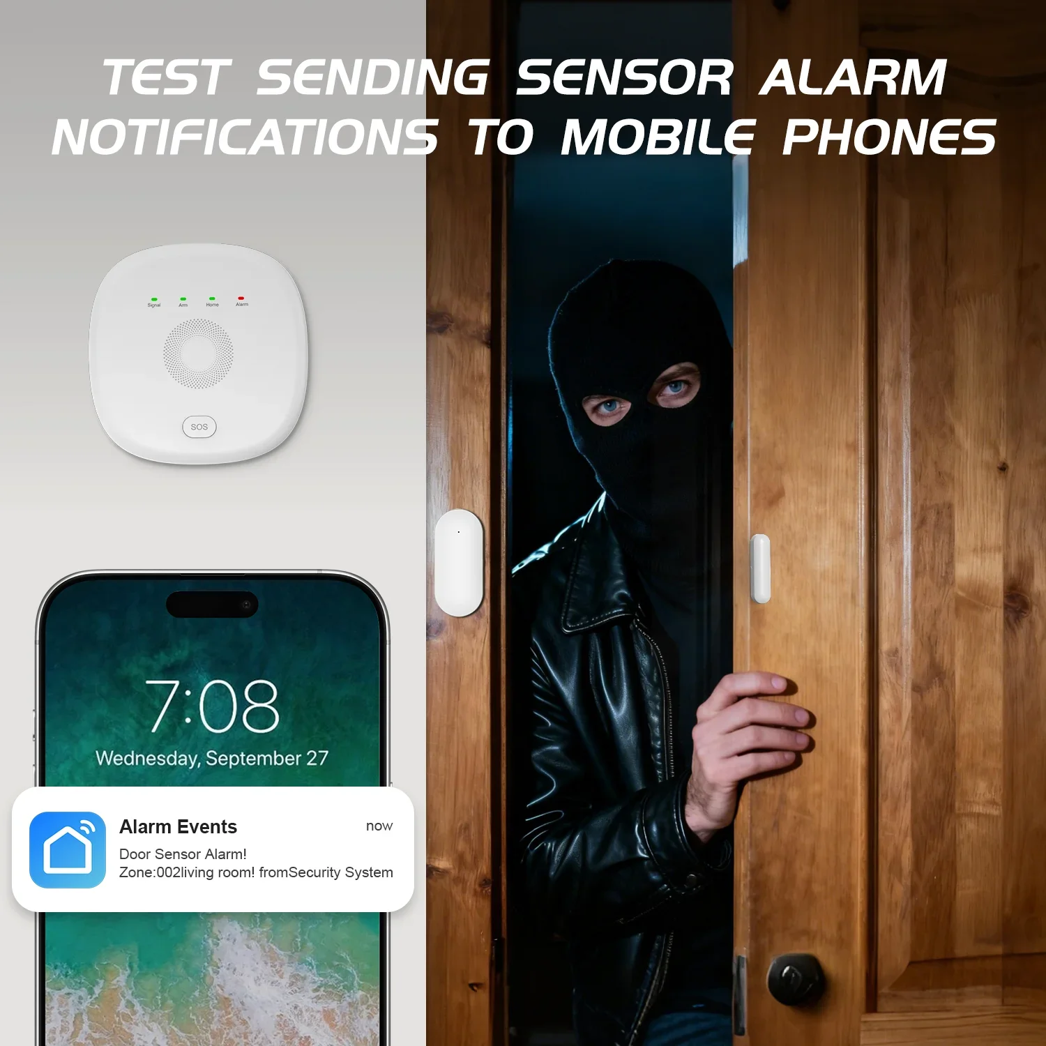 Système d'alarme sans fil WiFi - Smart Home Demo Kit avis et prix
