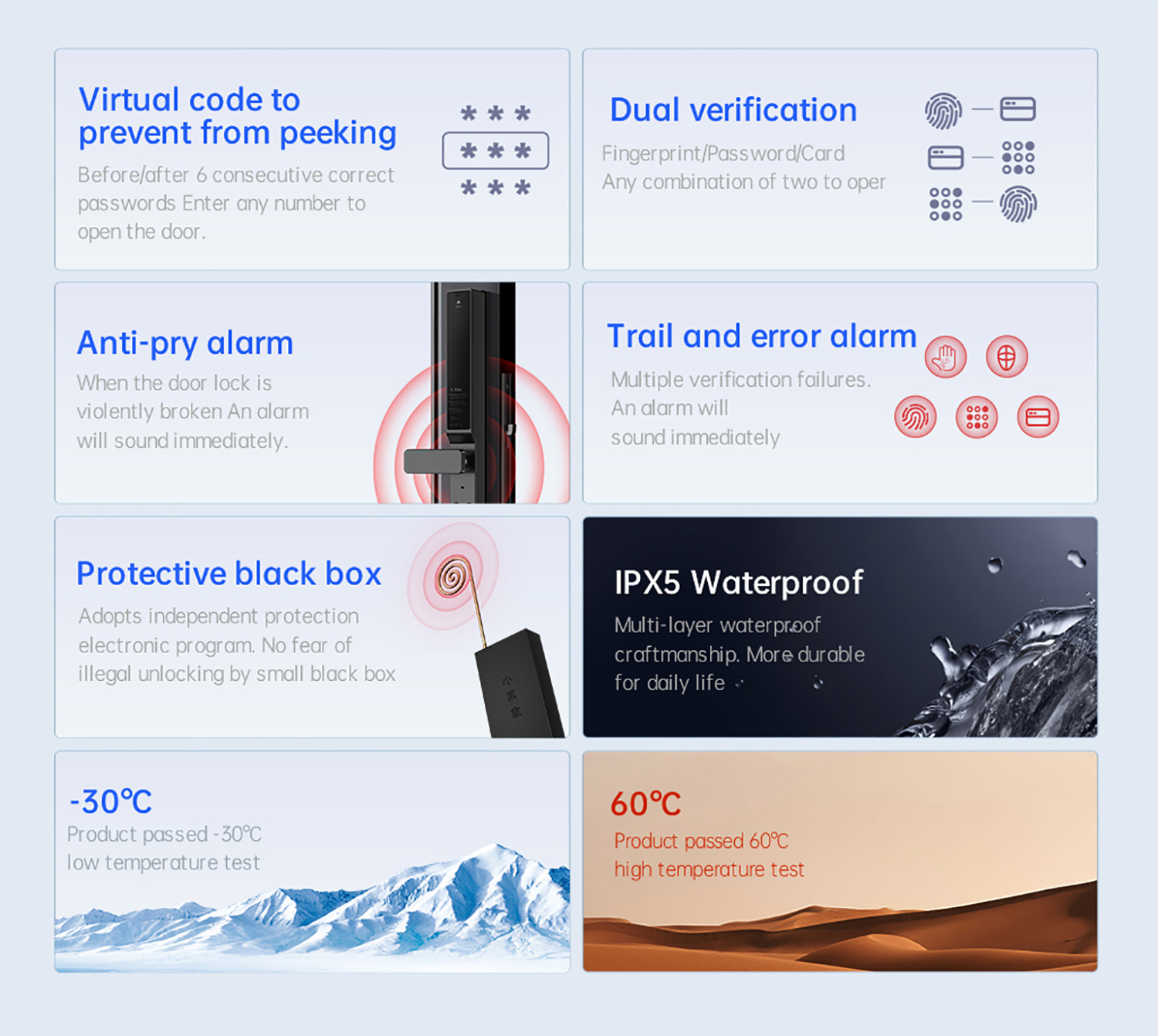 Serrure de porte intelligente  - Smart Door Lock avis et prix