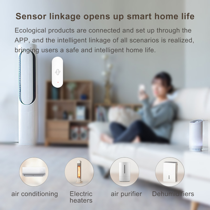 Capteur de vibration WiFi Tuya - Smart Home Features avis et prix