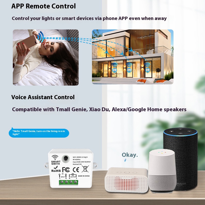Le dispositif d'arrêt intellig - Tuya Smart Switch avis et prix