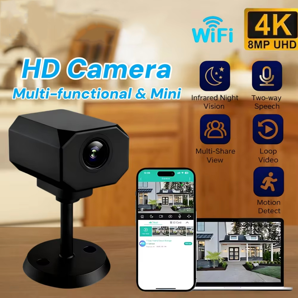 Caméra de sécurité WiFi HD 4K  - Security Ip Camera avis et prix