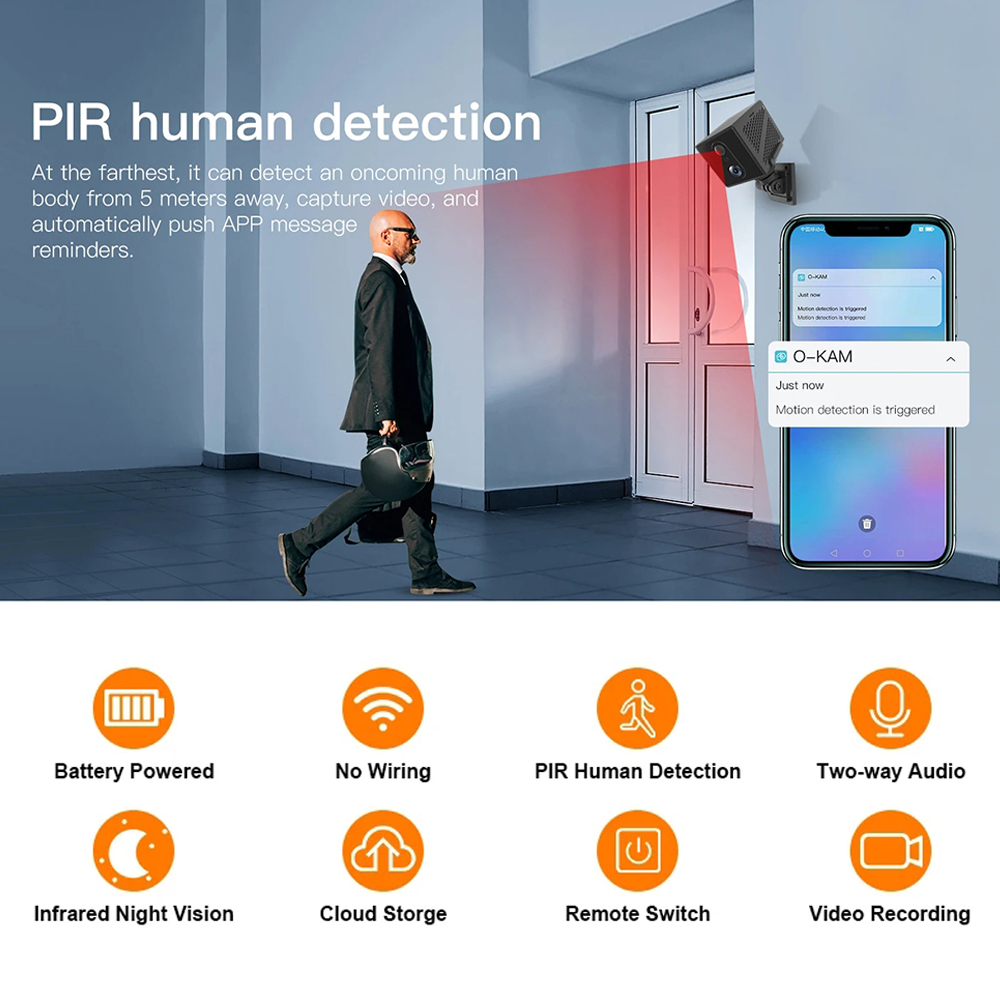 5MP Mini caméra 3000mAh batter - Smart Home Battery Camera Ezviz avis et prix