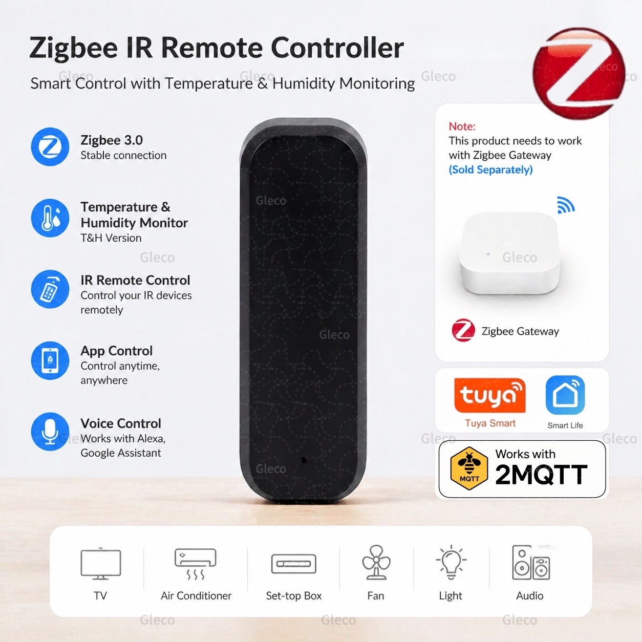 Télécommande intelligente Zigb - Smart Home Ir avis et prix