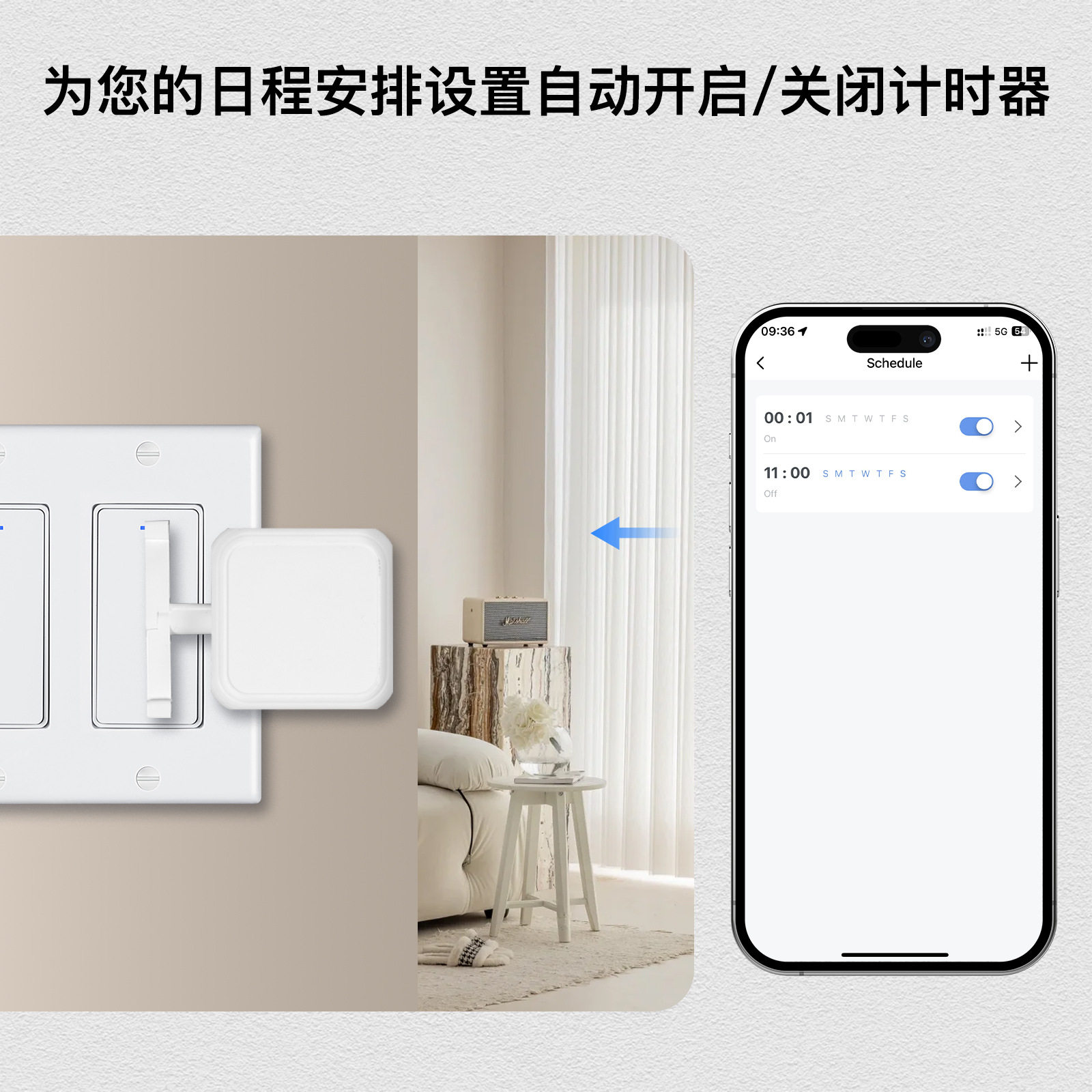 Interrupteur intelligent Tuya  - Smart Home Robot avis et prix