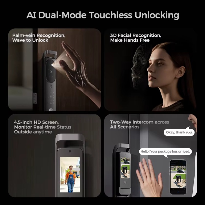 【2026】LNDU H10 Serrure de port - Smart Door Lock avis et prix