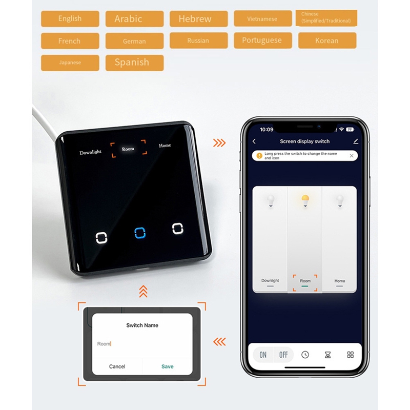 Interrupteur intelligent sans  - Tuya Smart Switch avis et prix