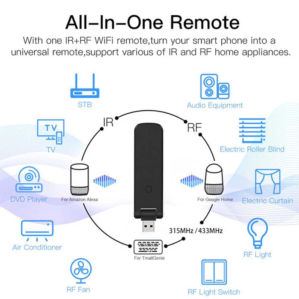 Télécommande intelligente RF I - Smart Home Ir avis et prix