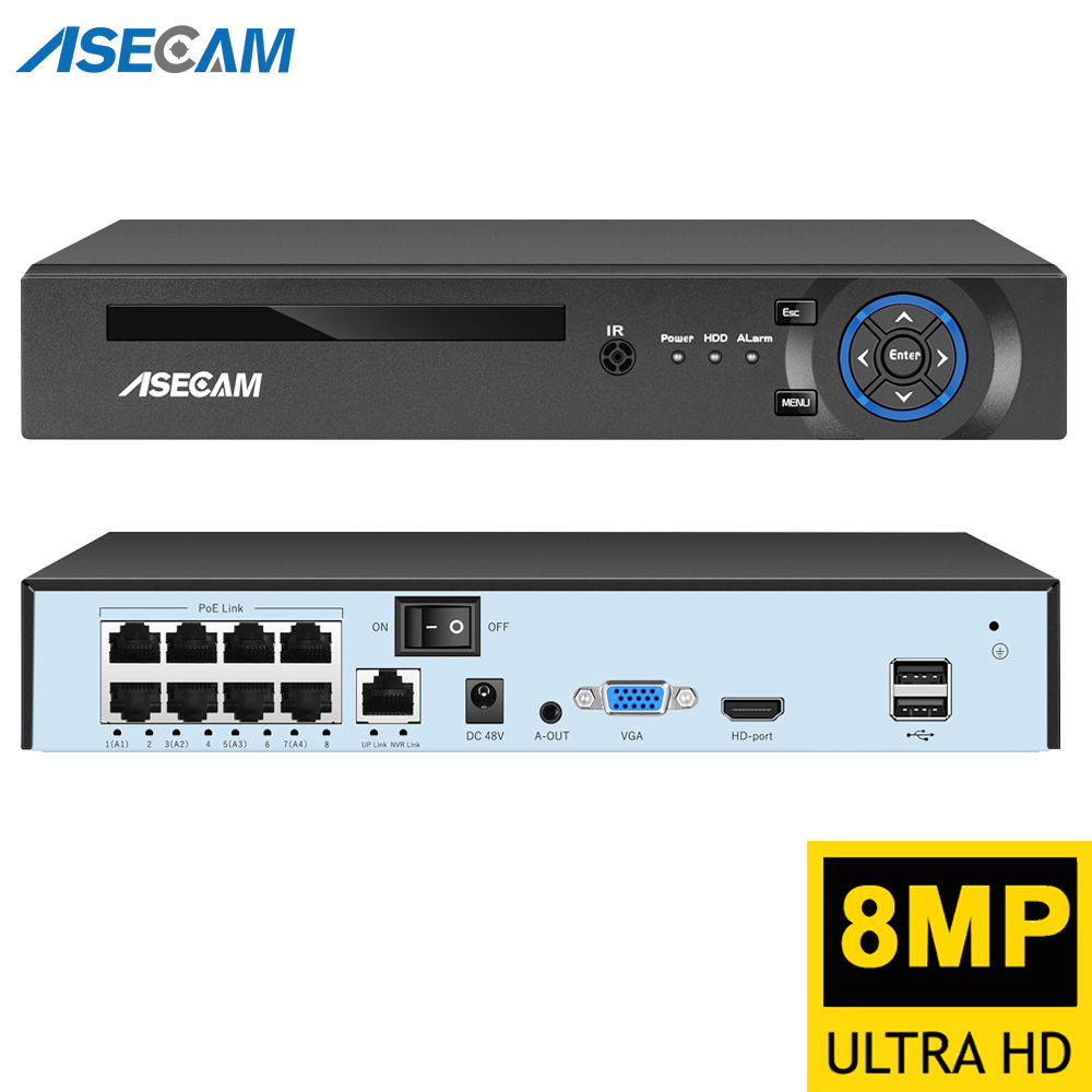 Super 8MP POE NVR enregistreur - Security Ip Camera avis et prix
