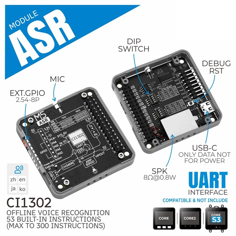 Module ASR AI Module vocal hor - Smart Home Ir avis et prix