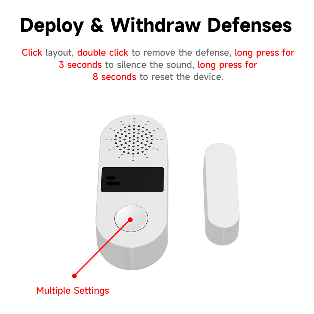 Capteur de contact sans fil Tu - Wireless Door Sensor avis et prix