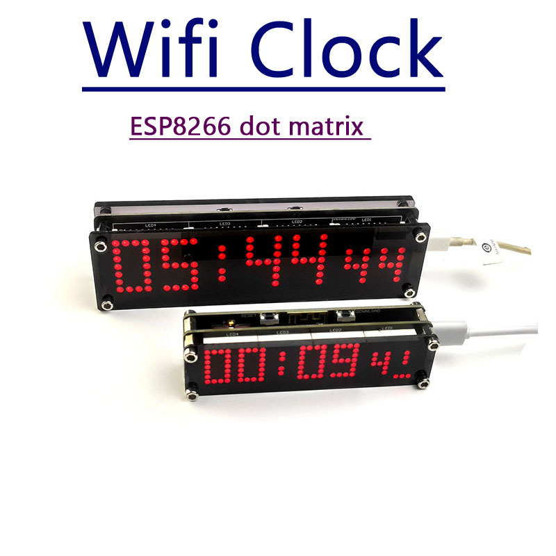 Horloge Wi-Fi ESP8266 à affich - Smart Home Esp8266 avis et prix