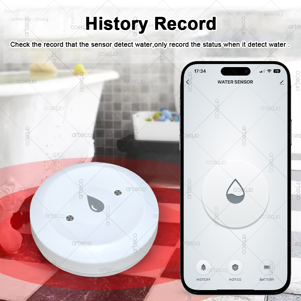 Tuya – capteur d'eau intellige - Smart Home Features avis et prix