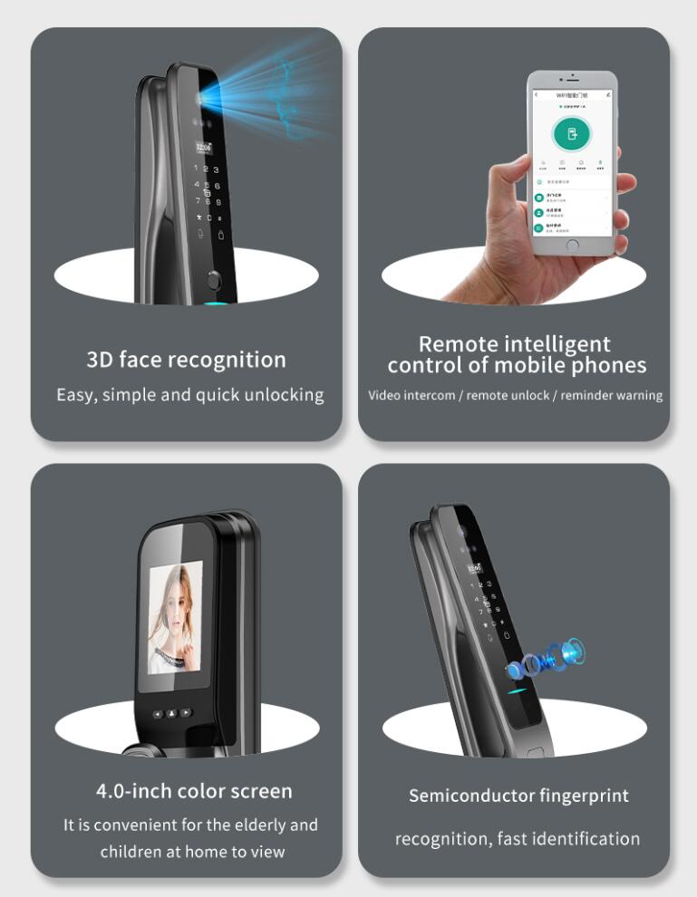 Serrure de porte intelligente  - Smart Door Lock avis et prix