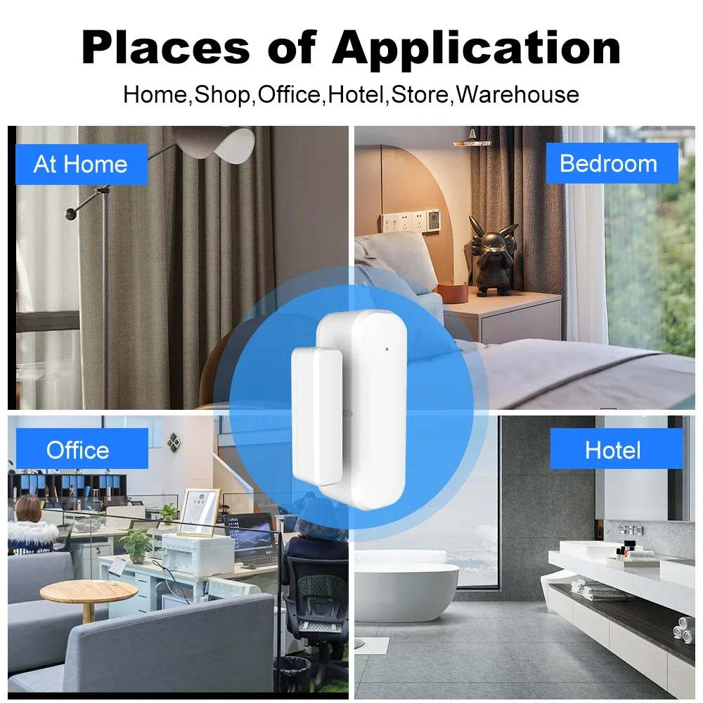 Capteur de porte/fenêtre sans  - Wireless Door Sensor avis et prix