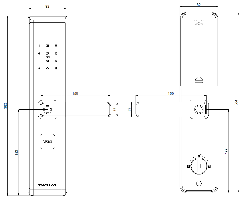 Serrures intelligentes numériq - Smart Door Lock avis et prix