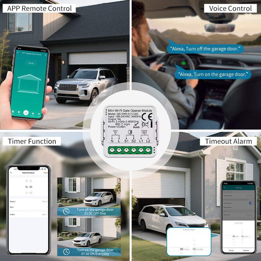 Module de commande d'ouvre-por - Wireless Door Sensor avis et prix