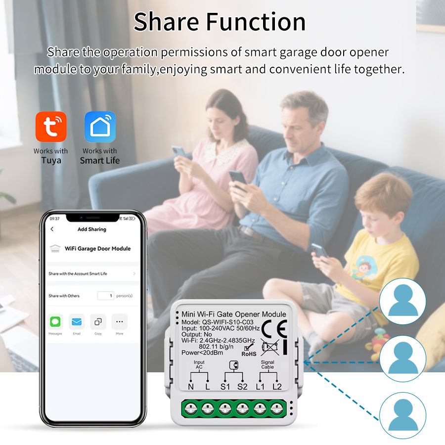 Module de commande d'ouvre-por - Wireless Door Sensor avis et prix