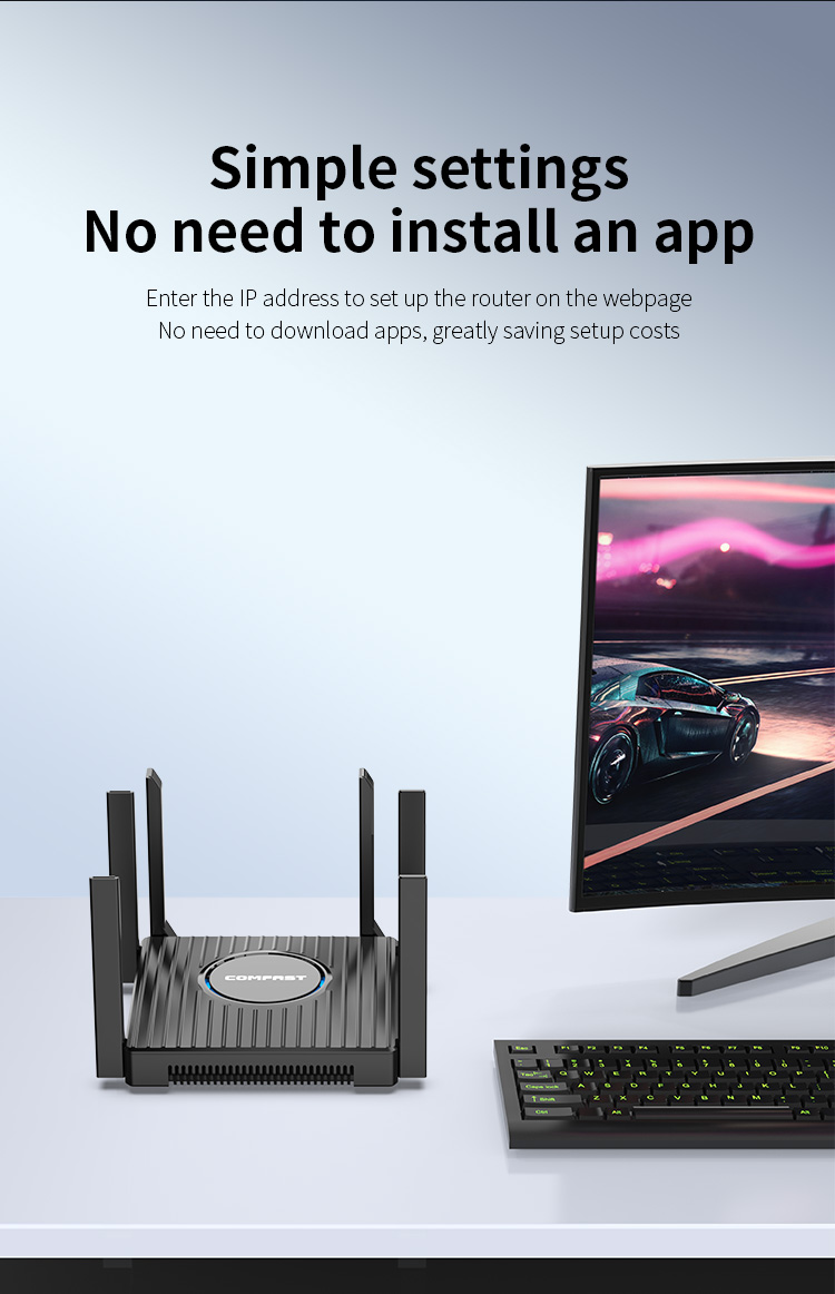 COMFAST AX3000 routeur WiFi6 2 - Smart Home Dan avis et prix