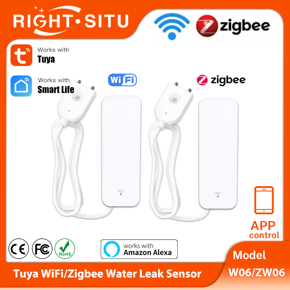 Tuya WiFi Zigbee capteur d'eau - Smart Home Features avis et prix