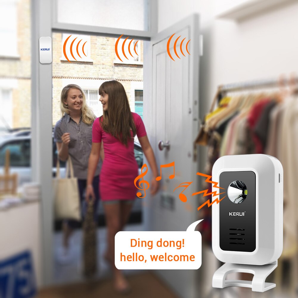KERbiomM7-Alarme de sécurité a - Wireless Door Sensor avis et prix