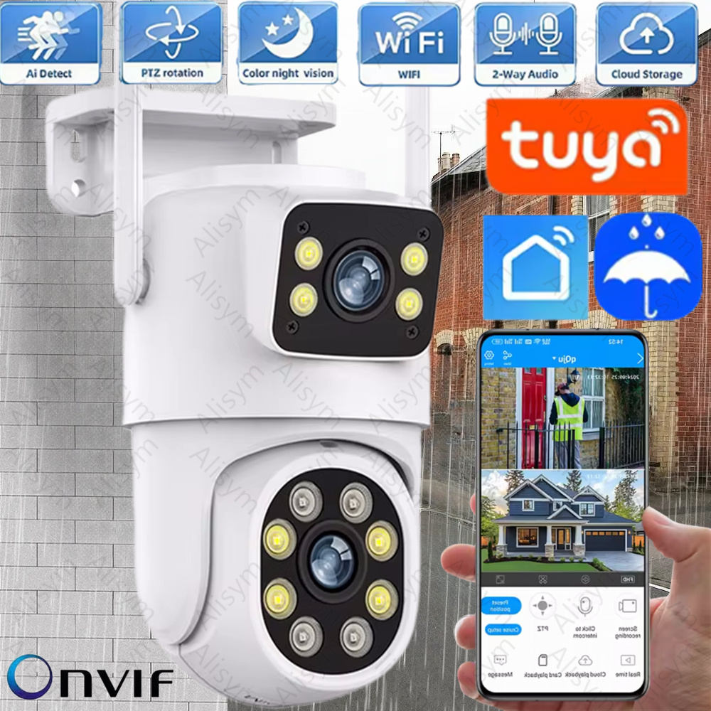 Caméra WIFI Tuya 5K 10MP à dou - Smart Home Battery Camera Ezviz avis et prix