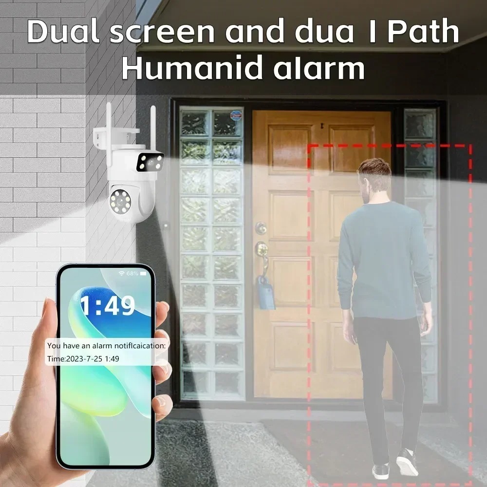 Caméra WIFI Tuya 5K 10MP à dou - Smart Home Battery Camera Ezviz avis et prix