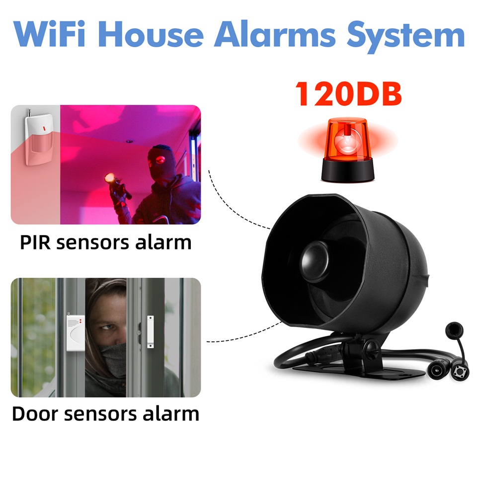 KERUI – système d'alarme sirèn - Smart Home Demo Kit avis et prix