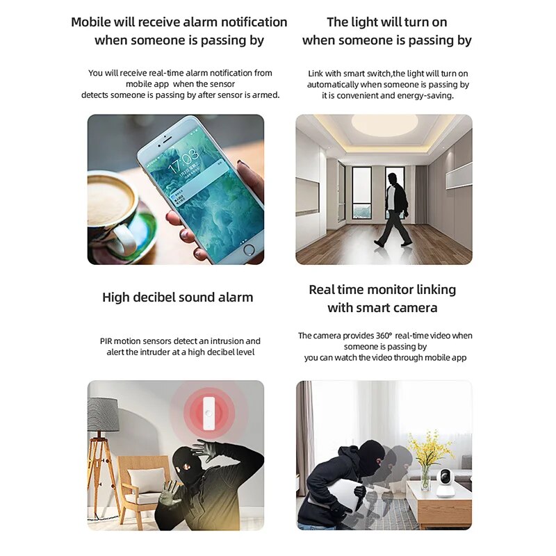 Tuya-Capteur de mouvement PIR  - Smart Home Ir avis et prix